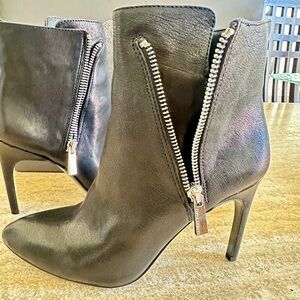 Vince Camuto Black Heeled Boots with Stiletto Heel 6